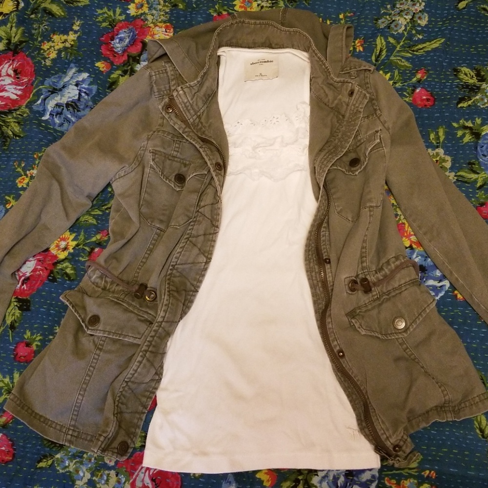 Abercrombie Kids Tank & Aeropostale Jacket